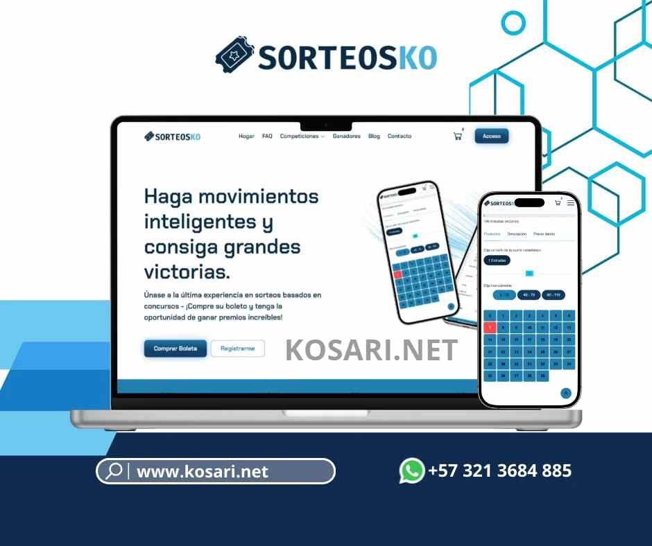 Sorteosko - Sistema de rifas e sorteios