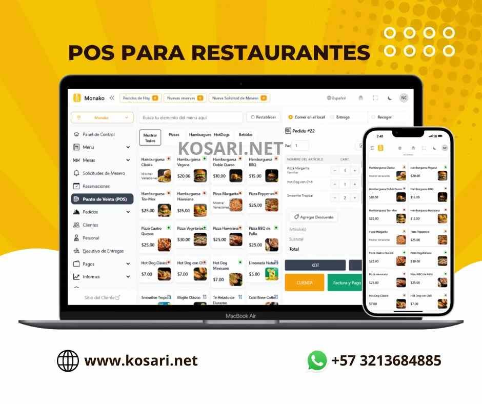 RestPOS - Sistema SaaS para restaurantes