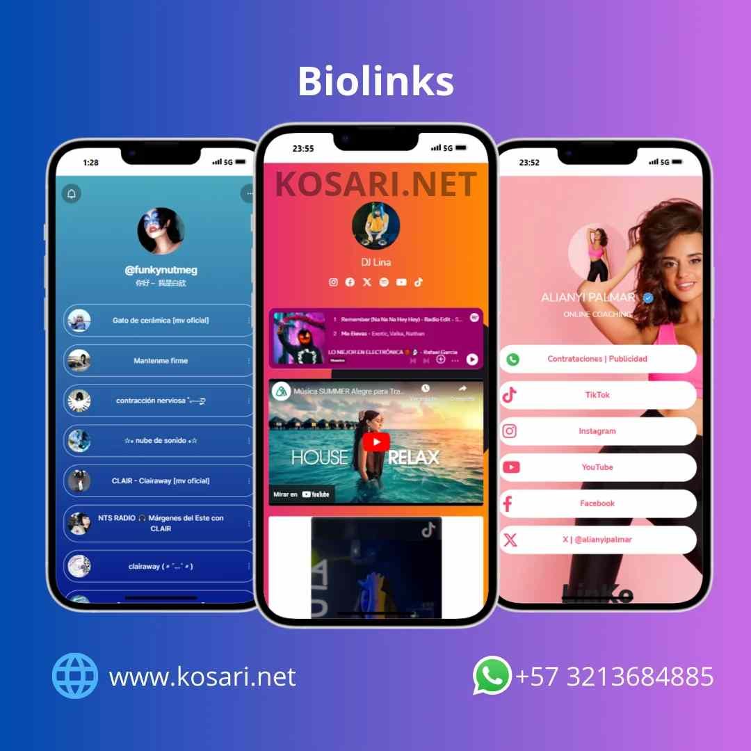 Linko - Biolinks e encurtador de ligações